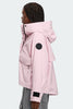 Womens Tofino Rain Jacket Black Disc Bloom Pink 5632WB