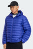 Mens Stratus Hoodie Tonal Label Azurite Blue 2482MT