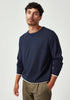 Mens Miles Crew Sweater - Dark Navy/Ecru 100184