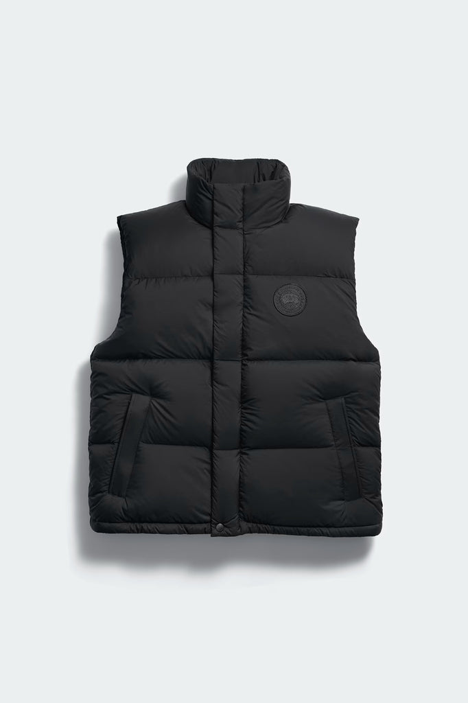 Mens Sterling Puffer Vest Tonal Disc Black 1752MT