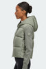 Womens HyBridge® Wide Quilt Knit Hoody Sagebrush 6507WT