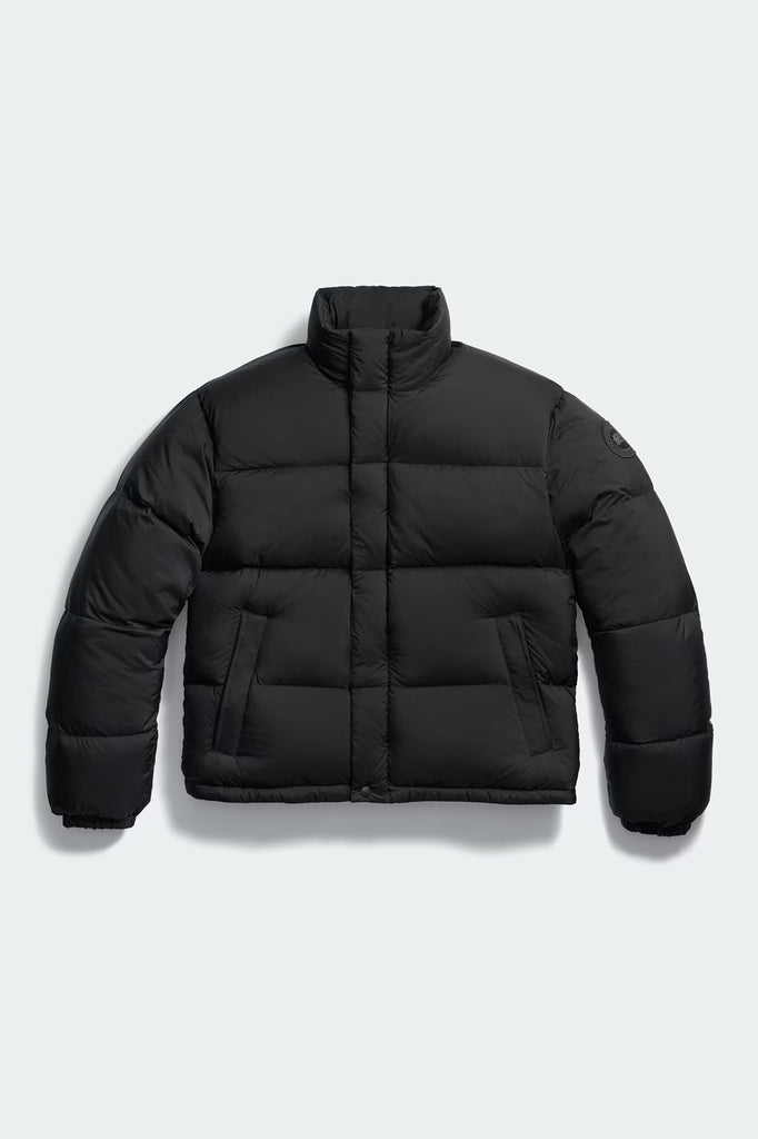 Mens Sterling Puffer Jacket Tonal Disc Black   1745MT