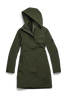 Womens Cardero Rain Jacket Black Disc Moss Khaki 5636WB