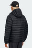 Mens Stratus Hoodie Tonal Label Black 2482MT