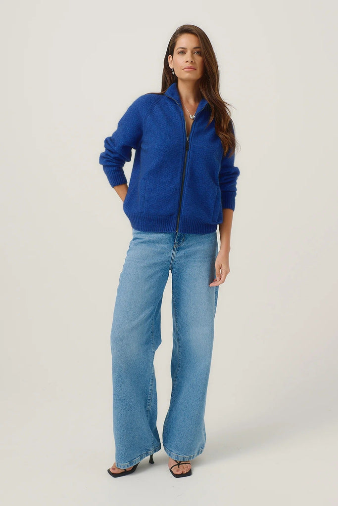 Womens Arianne Jacket Dusty Blue 100300