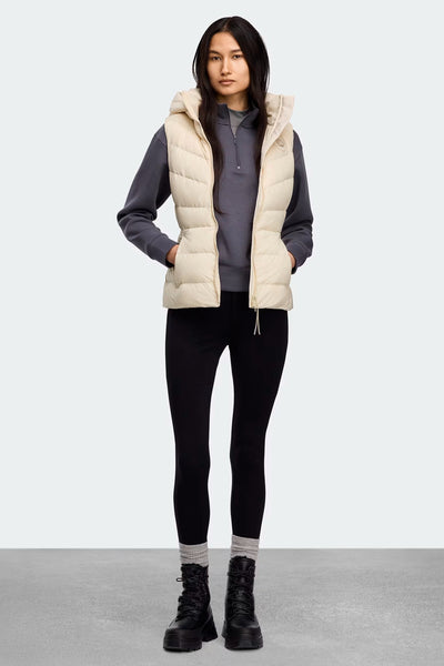 Womens Clair Vest  Tonal Disc Linen 2333WT