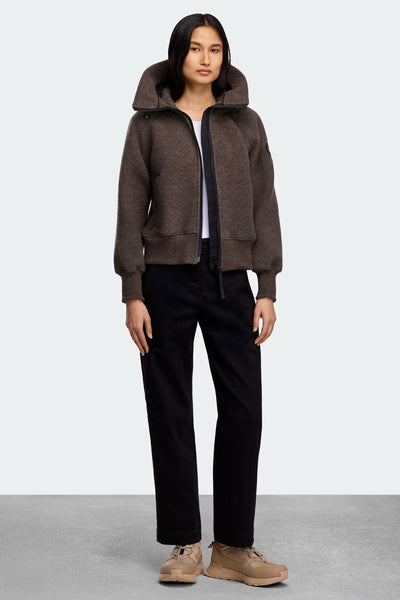 Womens Chilliwack Bomber Kind Fleece Black Label Taupe Grey 7102WB