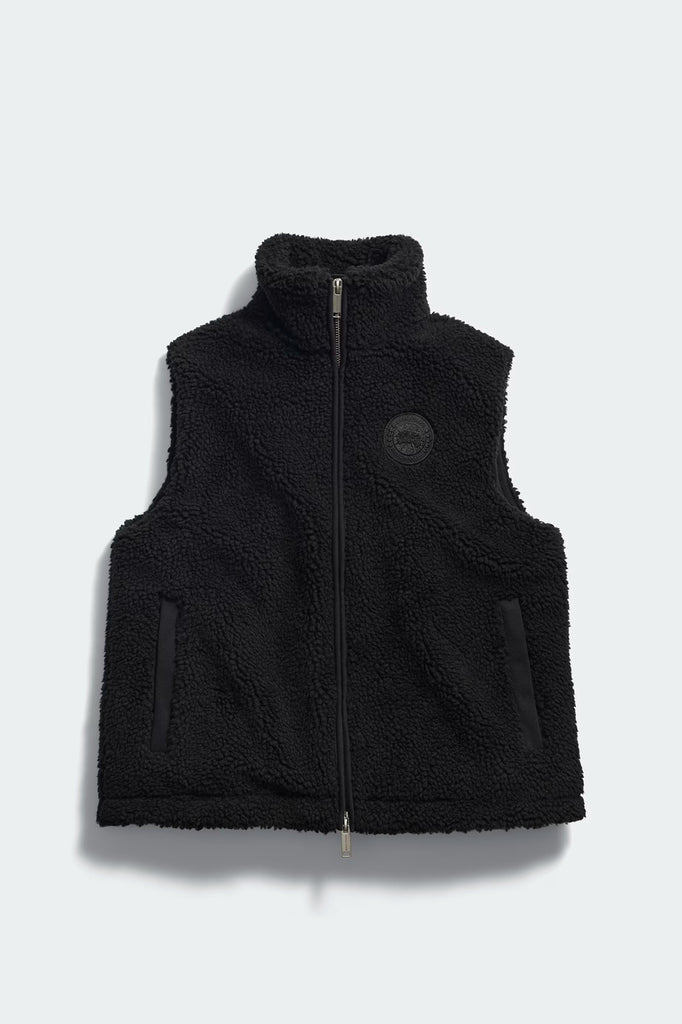 Womens Soren Fleece Vest Black 7234WT