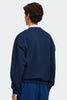Mens Rove Crew Embroidered Oxford Navy 1286M2