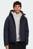 Mens Alberni Reversible Fleece Bomber Light Tan/Nocturne 7067M