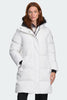 Womens Louise Parka Black Disc Optic White 1720WB