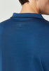 Mens Pua Zip Shirt  Deep Lake 9379