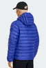 Mens Stratus Hoodie Tonal Label Azurite Blue 2482MT