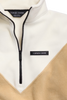 Womens Tayen Colour Block Fleece Quarter Zip Bone/Timbersand 7239W