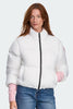Womens Fallon Puffer Jacket Optic White  1726W