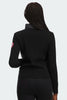 Womens HyBridge® Knit Jacket Black 6830L