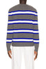 Mens Matawin Crew Knit Sweater Stone Marine Cobalt 7647M