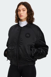 Womens Jade Bomber Tonal Disc Black  4904WT