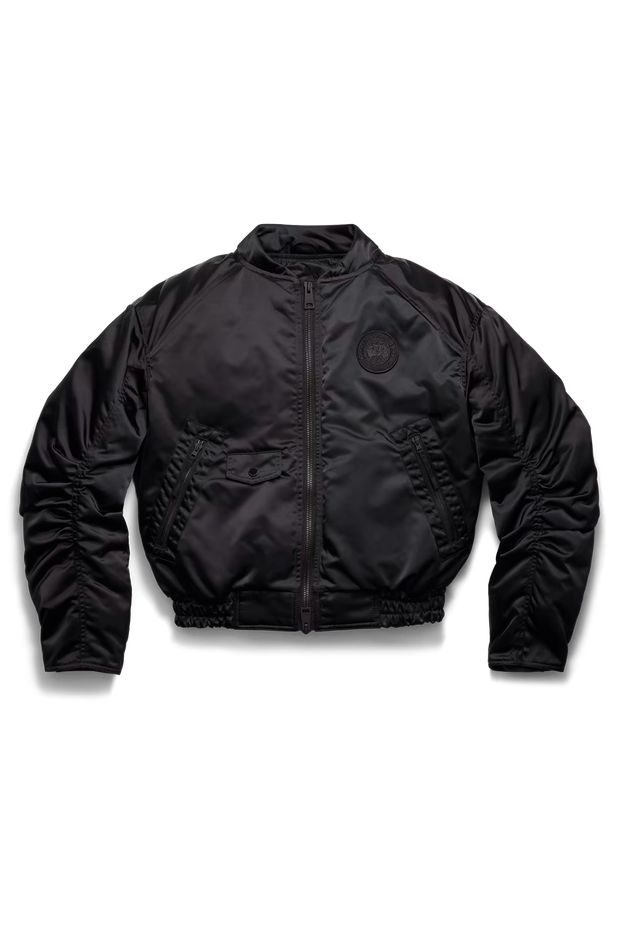 Womens Jade Bomber Tonal Disc Black  4904WT