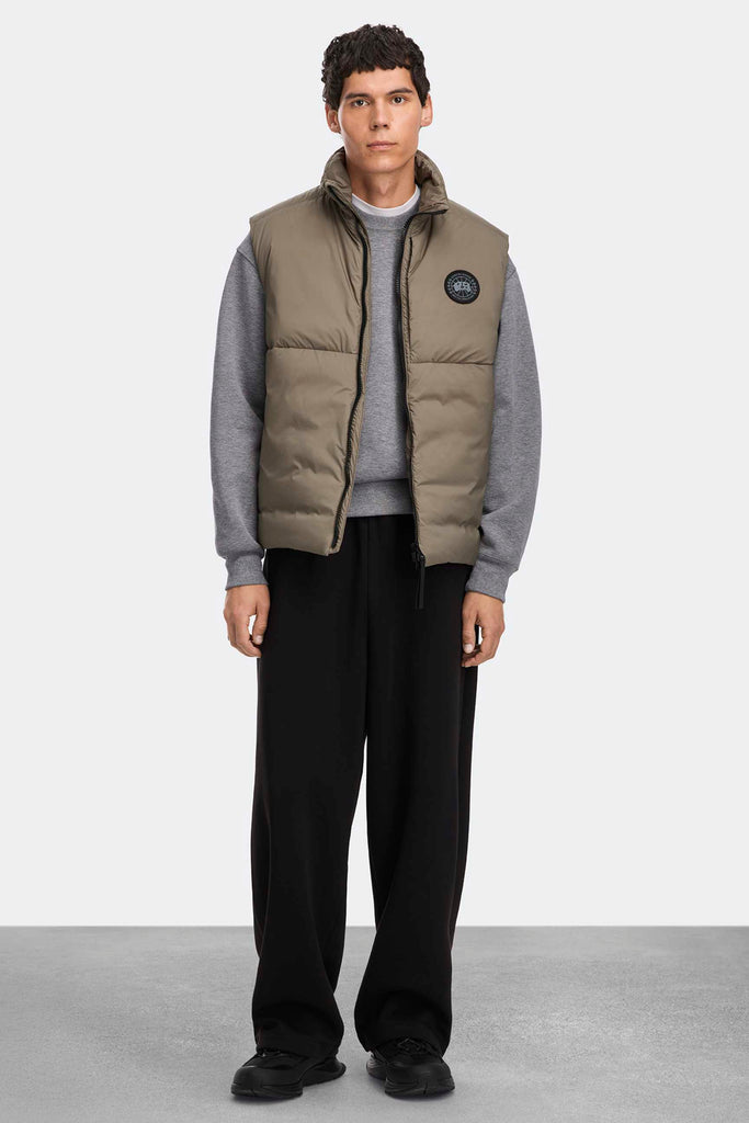 Mens Lodge Vest Black Label  Taupe Grey 4160MB