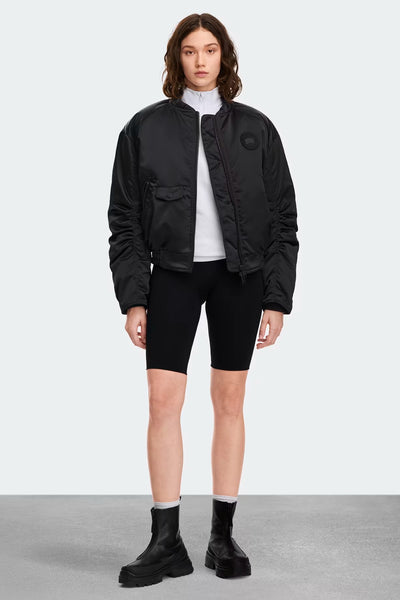 Womens Jade Bomber Tonal Disc Black  4904WT