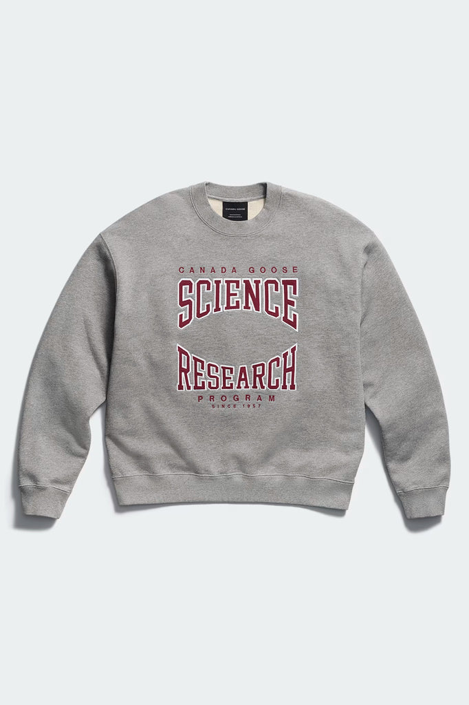 Mens Wander Science Research Sweatshirt  Stone Heather 1487W4
