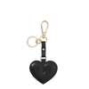 Charm Key Ring Black Heart