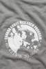 Mens Rove Globe Relaxed Full Zip Stone Heather 1476M3