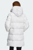 Womens Louise Parka Black Disc Optic White 1720WB