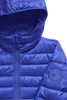 Mens Stratus Hoodie Tonal Label Azurite Blue 2482MT