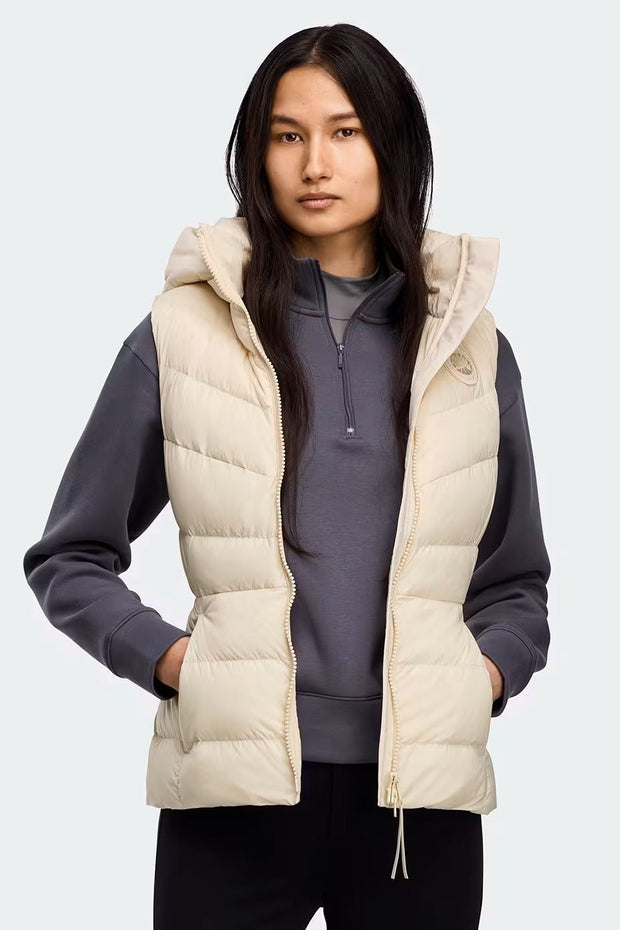 Womens Clair Vest Tonal Disc Linen 233WT