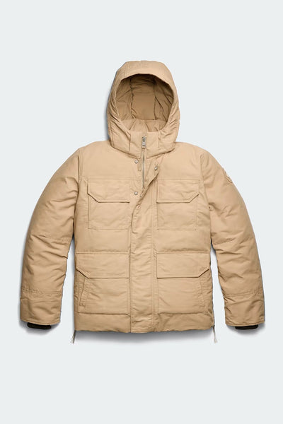 Mens Maitland Parka Cotton Tonal Disc  Desert Sand 4662MT