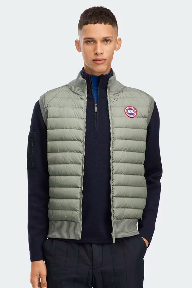 Mens HyBridge® Knit Vest Black Label Sagebrush 6829M