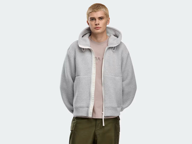 Mens Chilliwack Fleece Bomber Black Label Silverbirch Heather  7220MW