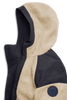 Mens Alberni Reversible Fleece Bomber Light Tan/Nocturne 7067M