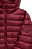 Womens Aethera Hoodie Tonal Label Burnt Vermillion 2482WT