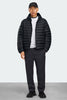 Mens Stratus Hoodie Tonal Label Black 2482MT