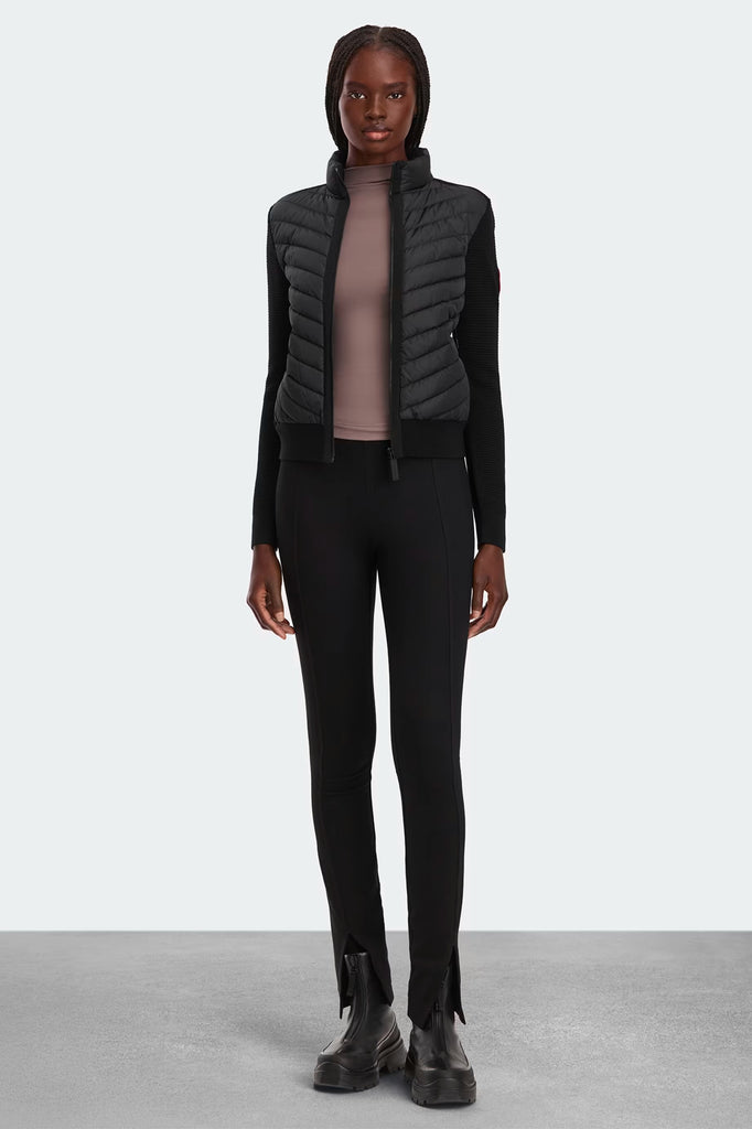 Womens HyBridge Knit Jacket Classic Disc Black 6830L