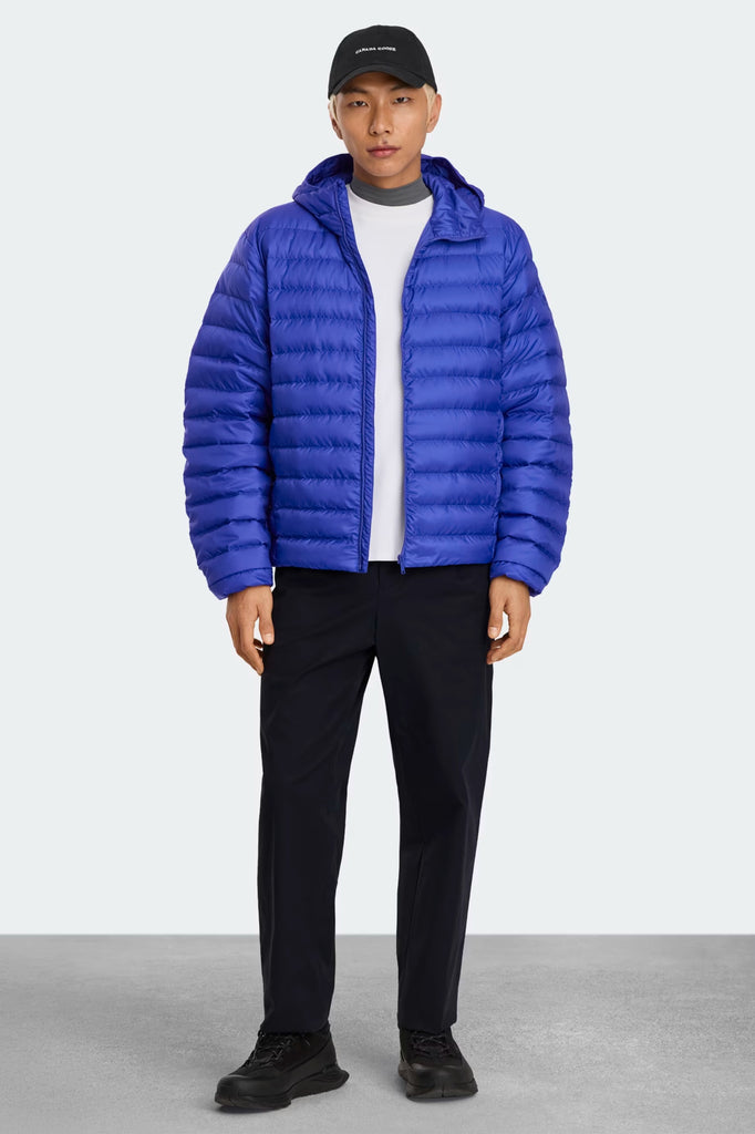 Mens Stratus Hoodie Tonal Label Azurite Blue 2482MT