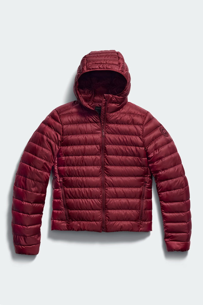 Womens Aethera Hoodie Tonal Label Burnt Vermillion 2482WT