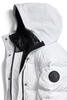 Womens Louise Parka Black Disc Optic White 1720WB