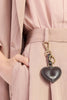Charm Key Ring Cacao Heart