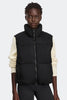 Womens Fallon Puffer Vest Tonal Disc Black 1754WT