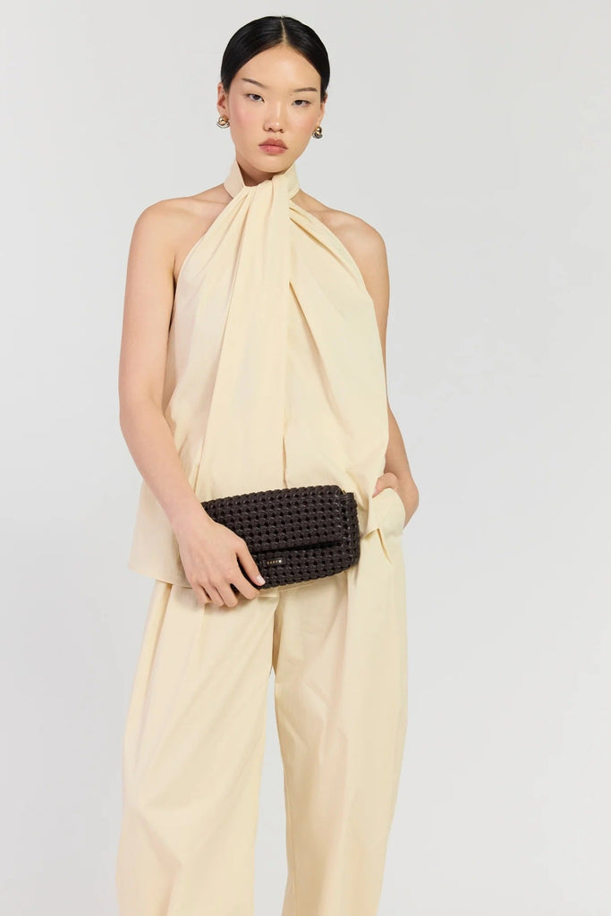 Milla Shoulder Bag  Cacao Fine Braid