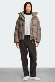 Womens Montgomery Jacket Taupe Grey 3042WT