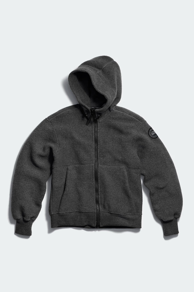 Mens Chilliwack Fleece Bomber Black Label Anchor Grey 7220MB