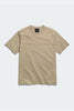 Mens Ocra Embroidered T-Shirt Military Tan 1340M1