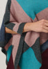 Womens Empress Poncho Rose Dust/Glacier  Multi