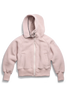 Womens Chilliwack Fleece Bomber Tonal Disc Lucent Rose 7102WT1