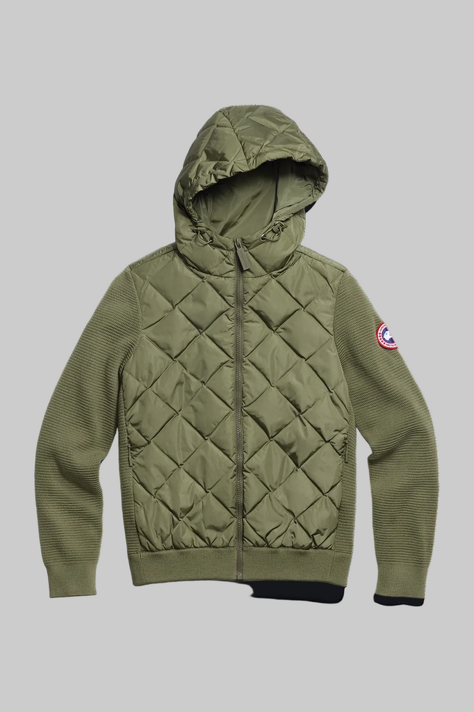 Womens HyBridge® Quilted Knit Hoody  Vireo Green 6800L